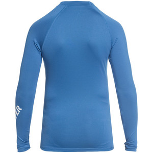 Quiksilver Boys All Time Long Sleeve Rash Vest ELECTRIC BLUE EQBWR03047